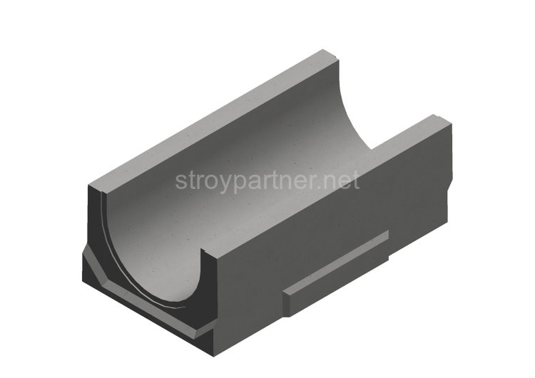 SteePlus DN 400 H 350 кл. E600 Лоток водоотводный бетонный 