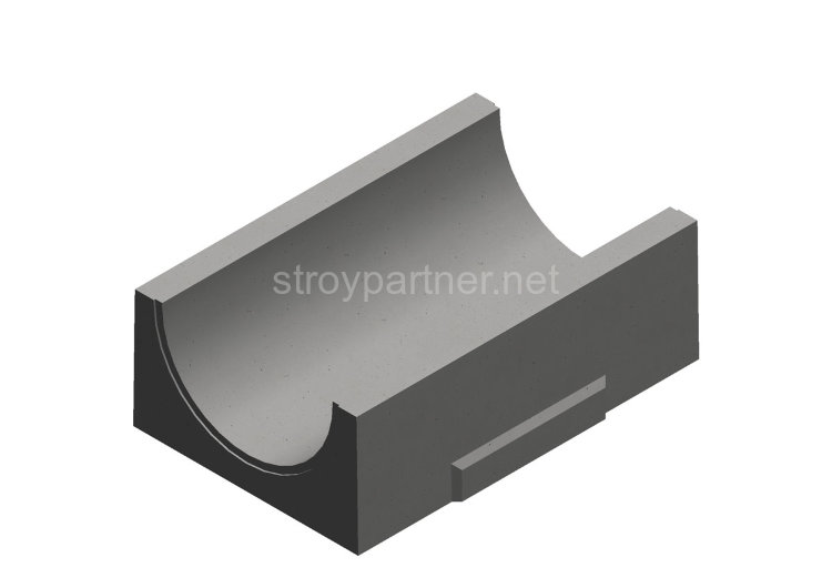 SteePlus DN 500 H 350 кл. E600 Лоток водоотводный бетонный 